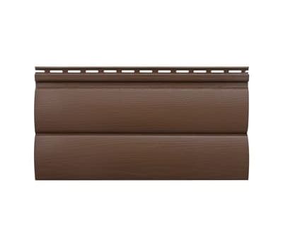 Сайдинг Blockhouse Bh-03 (Блокхаус), Темный орех от производителя Альта-профиль по цене 435 р Сайдинг Blockhouse Bh-03 (Блокхаус), Темный орех от производителя Альта-профиль по цене 435 р