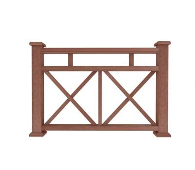 Ограждение из ДПК Ж1 терракот от производителя  Dortmax по цене 11 590 р