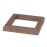 Рамка ДПК для столба 100x100 Шоколад