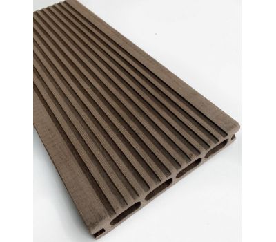 Террасная доска ДПК Односторонняя — Венге от производителя  ДеревоПласт по цене 454 р