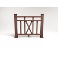 Ограждение ДПК цвет Шоколад Сборка №6 Ограждение ДПК цвет Шоколад Сборка №6