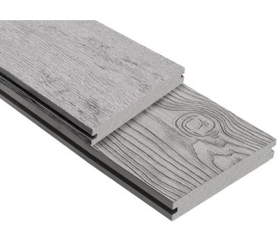 Террасная доска ДПК 3D Storm/Ocean Серая микс (полнотелая) от производителя OutDoor по цене 1 092 р Террасная доска ДПК 3D Storm/Ocean Серая микс (полнотелая) от производителя OutDoor по цене 1 092 р
