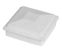 Крышка верхняя 125х125 Extrusion Белый Крышка верхняя 125х125 Extrusion Белый