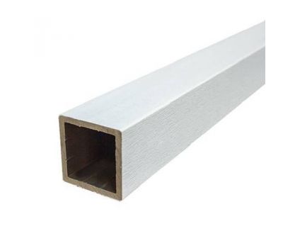 Столб опорный 100х100х3000 Extrusion Белый от производителя Woodvex по цене 1 547 р Столб опорный 100х100х3000 Extrusion Белый от производителя Woodvex по цене 1 547 р