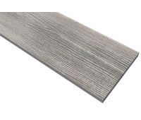 Заборный профиль ДПК Серый дым Заборный профиль ДПК Серый дым