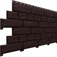Цокольный сайдинг коллекция Кирпич Славянка - Корица Цокольный сайдинг коллекция Кирпич Славянка - Корица