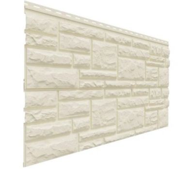 Цокольный сайдинг коллекция Rockvin - Слоновая кость от производителя Доломит по цене 598 р Цокольный сайдинг коллекция Rockvin - Слоновая кость от производителя Доломит по цене 598 р