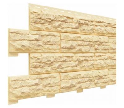 Цокольный сайдинг коллекция Скалистый риф премиум - Карри от производителя Доломит по цене 740 р Цокольный сайдинг коллекция Скалистый риф премиум - Карри от производителя Доломит по цене 740 р