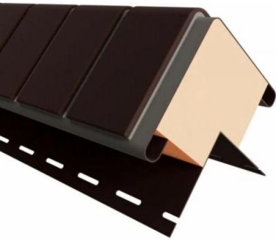Угол к Фасадным Термопанелям Наружный Кирпич 40 мм Коричневый от производителя  Доломит по цене 1 848 р