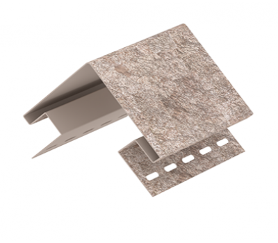 Наружный угол Стоун-хаус Сланец Бурый от производителя  Ю-Пласт по цене 906 р