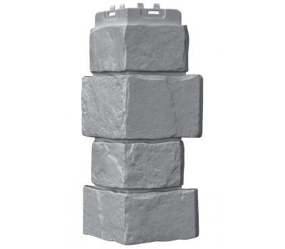 Угол Стандарт Крупный камень Серый (Известняк) от производителя  Grand Line по цене 544 р