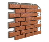 Фасадные панели Кирпич Баварский - Терракотовый Фасадные панели Кирпич Баварский - Терракотовый