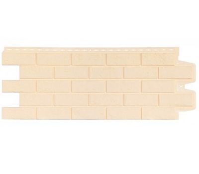 Фасадные панели Стандарт состаренный кирпич Бежевый от производителя Grand Line по цене 488 р Фасадные панели Стандарт состаренный кирпич Бежевый от производителя Grand Line по цене 488 р