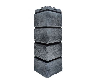 Угол наружный Колотый Камень Элит Антрацит (чёрный шов) от производителя Grand Line по цене 769 р Угол наружный Колотый Камень Элит Антрацит (чёрный шов) от производителя Grand Line по цене 769 р
