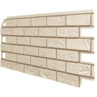 Фасадные панели (цокольный сайдинг) Оптима Кирпич Слоновая Кость Фасадные панели (цокольный сайдинг) Оптима Кирпич Слоновая Кость