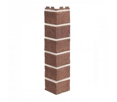 Угол наружный к Фасадным Панелям VOX Solid Brick Regular Дорсет (Красный) от производителя Vox по цене 570 р Угол наружный к Фасадным Панелям VOX Solid Brick Regular Дорсет (Красный) от производителя Vox по цене 570 р