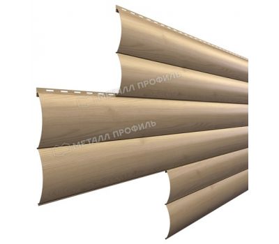 Металлический сайдинг Woodstock-Т-28х330 (ECOSTEEL-01-Клен-0.5) от производителя  Металл Профиль по цене 1 550 р