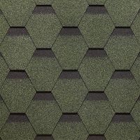 Гибкая черепица СОТА Зеленый Гибкая черепица СОТА Зеленый