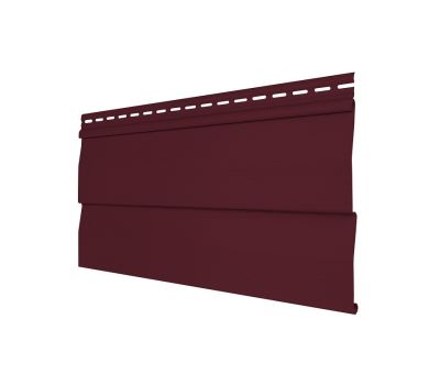 Акриловый сайдинг - Корабельный брус акриловый, Бургунд от производителя  Tecos по цене 672 р