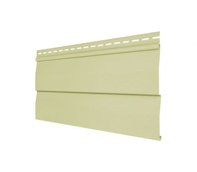 Виниловый сайдинг - Корабельный брус, Светло-желтый от производителя  Tecos по цене 454 р