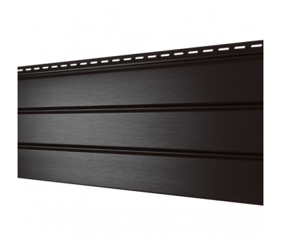 Софит PRO Классический, без перфорации Коричневый от производителя  Ю-Пласт по цене 597 р