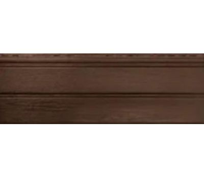 Виниловый сайдинг Альта-Брус - Премиум Орех Темный от производителя  Альта-профиль по цене 547 р