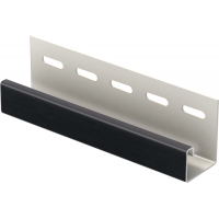 J-планка к Софиту PRO Чёрная J-планка к Софиту PRO Чёрная