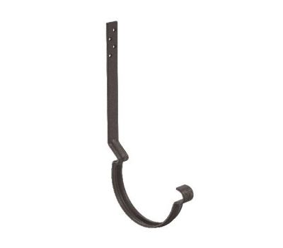 Крюк крепления желоба удлиненный с комплектом крепления RR 32 Тёмно-коричневый mattt 150/100 от производителя  Aquasystem по цене 771 р