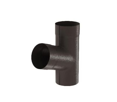 Тройник RR 32 Тёмно-коричневый matt 125/90 от производителя  Aquasystem по цене 8 153 р