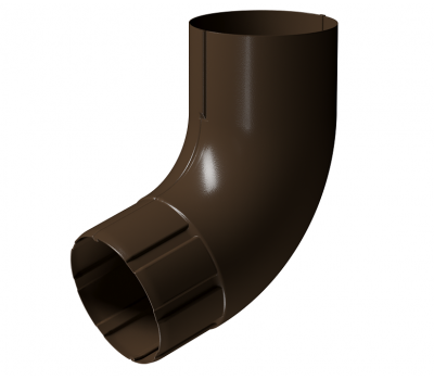 Колено 72° D90, КАШТАН (RAL 8017) от производителя  Docke по цене 850 р