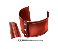 Кронштейн трубы (на кирпич) Кирпичный (RAL 8004) Кронштейн трубы (на кирпич) Кирпичный (RAL 8004)