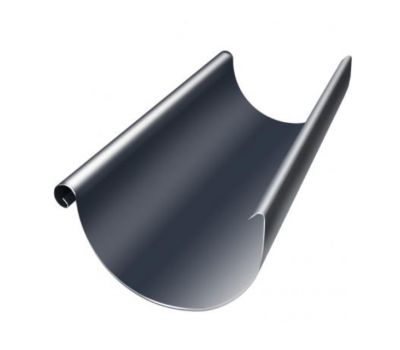 Водосточный желоб 3м Серый (RAL 7024) от производителя  Grand Line по цене 1 740 р