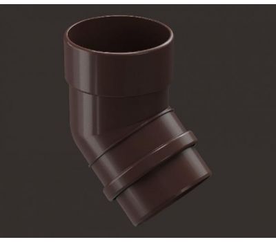 Колено трубы 45° Шоколад от производителя  Docke по цене 453 р